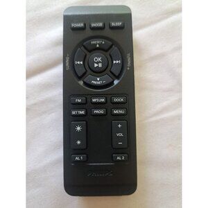 Philips AJ7040D Remote Control for Docking Station Black Original‎ Genuine New
